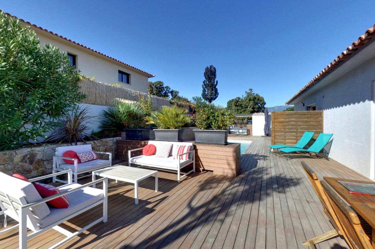 Villa Orethaga Piscine 10 Pers Porto Vecchio エクステリア 写真