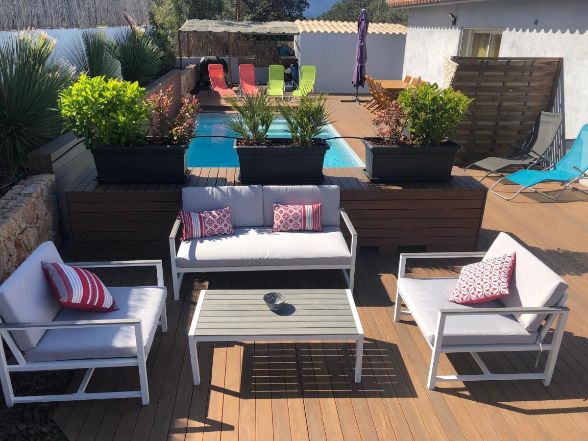 Villa Orethaga Piscine 10 Pers Porto Vecchio エクステリア 写真